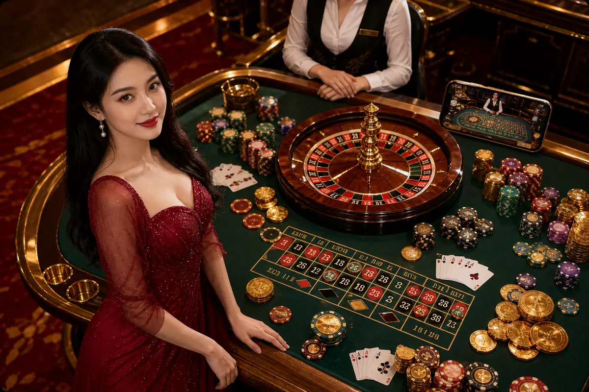 kiss771 live dealer roulette studio siaran langsung